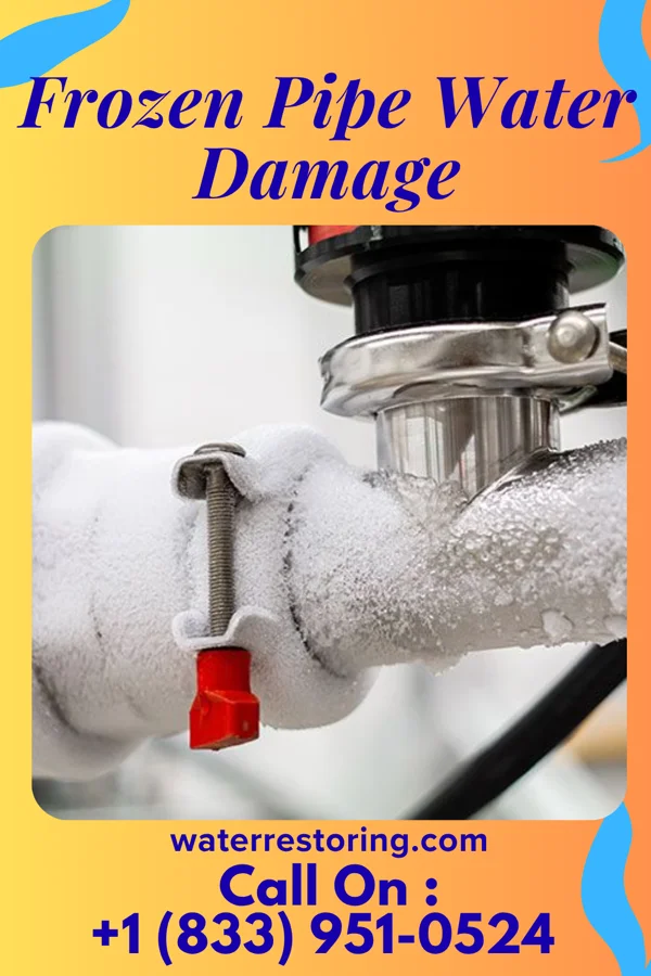Frozen Pipe Water Damage in Elmwood, WI
